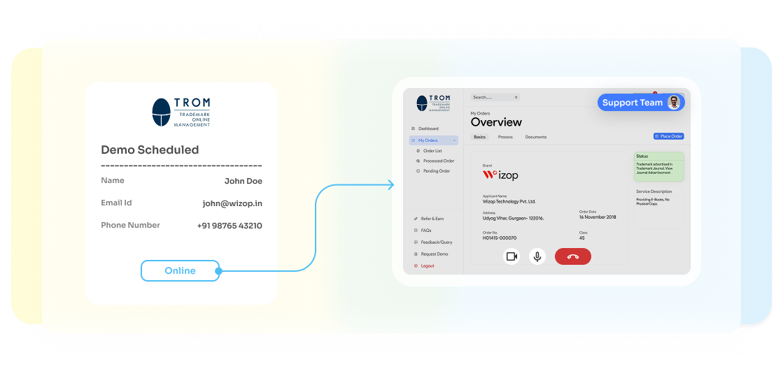 TROM Demo Request – IPR Online